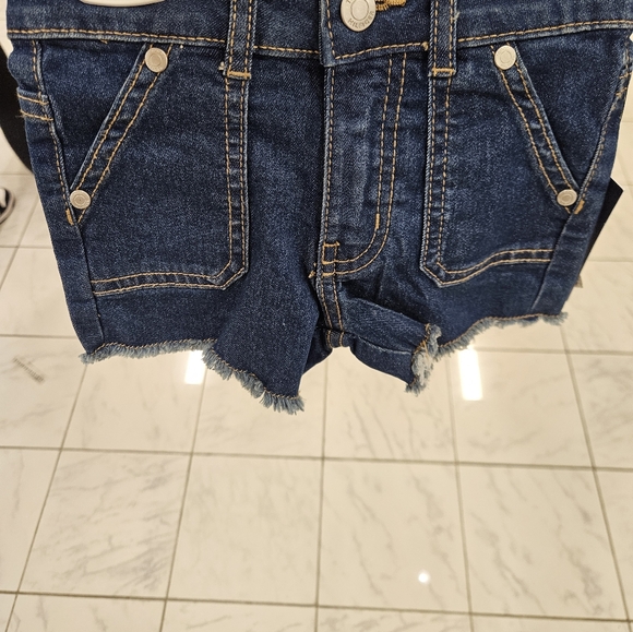 Girl's Toddler Blue Jean Tommy Hilfiger Shorts - Picture 3 of 8
